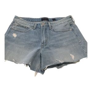 Lucky Brand Distressed Denim Cutoff Shorts Size 12/31 Light Wash C028